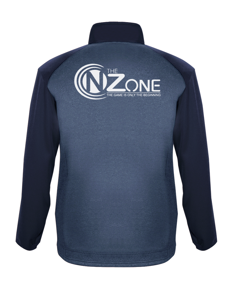 Heather Tonal Fleece 1/4 Zip Pullover - N' The Zone