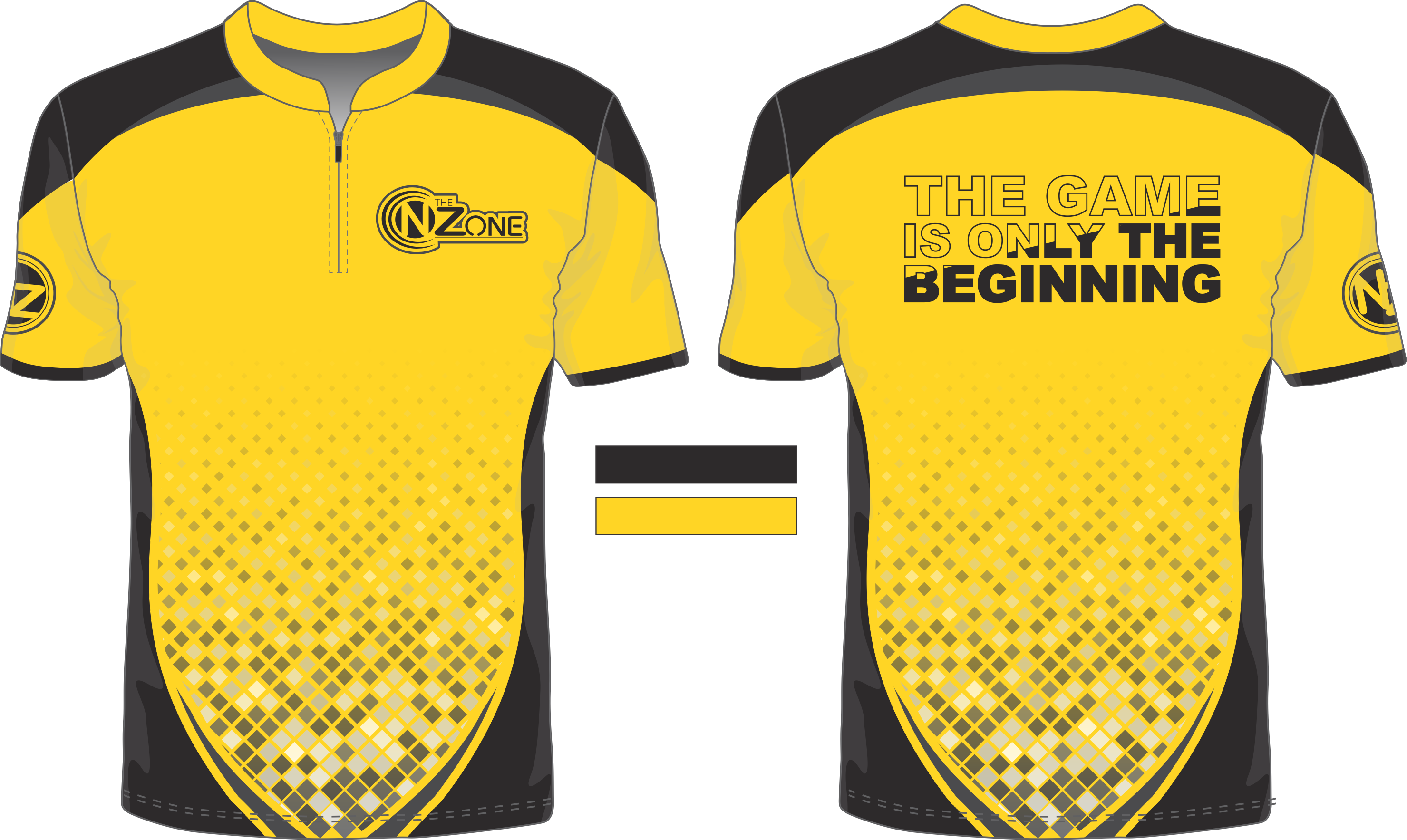 yellow sublimation jersey
